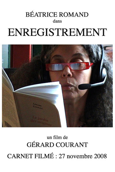 Póster de Enregistrement (Carnet Filmé: 27 novembre 2008)