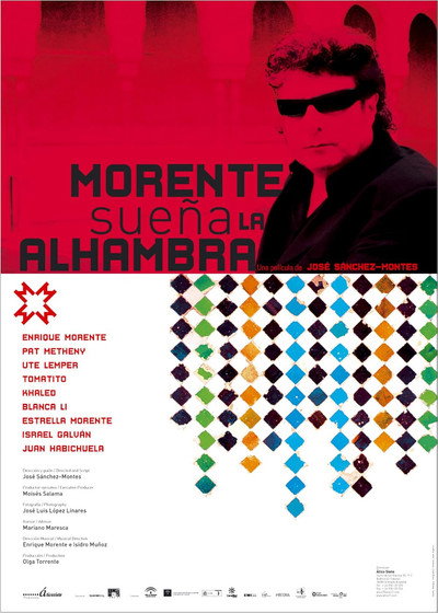 Póster de Enrique Morente sueña la Alhambra