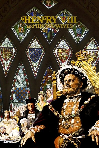 Póster de Enrique VIII y sus seis mujeres