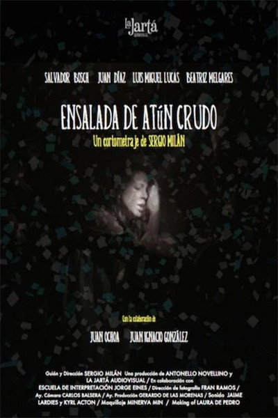 Póster de Ensalada de atún crudo