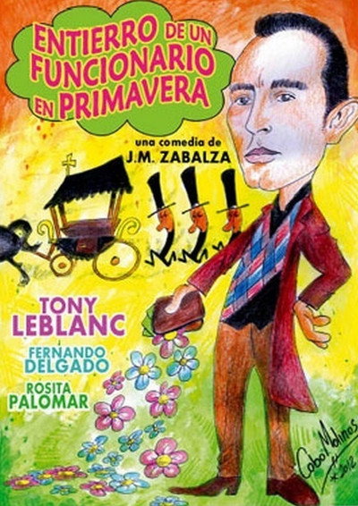 Póster de Entierro de un funcionario en primavera