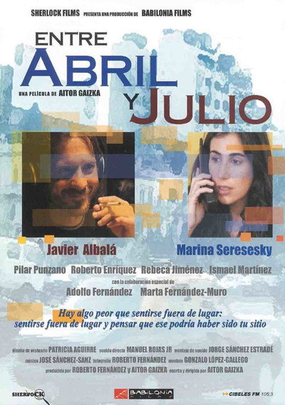 Póster de Entre Abril y Julio
