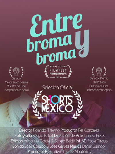 Póster de Entre Broma y Broma
