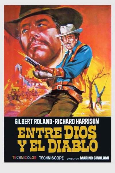 Póster de Entre Dios, el diablo y un arma