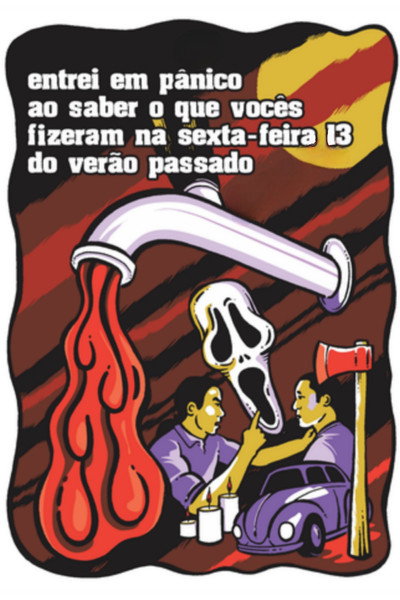 Póster de Entrei em Pânico ao Saber o que Vocês Fizeram na Sexta-feira 13 do Verão Passado