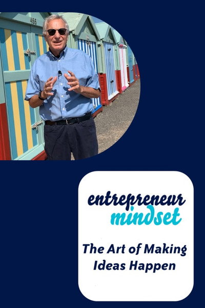 Póster de Entrepreneur Mindset the Art of Making Ideas Happen