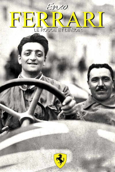 Póster de Enzo Ferrari. Todo al rojo.