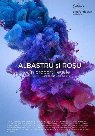 Póster de Equally Red and Blue