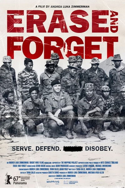 Póster de Erase and Forget