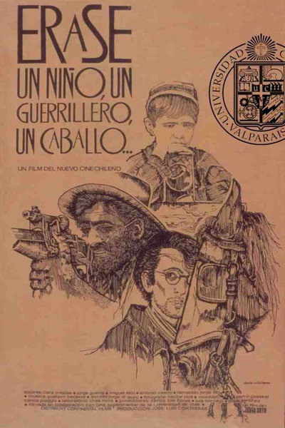 Póster de Erase un niño, un guerrillero, un caballo...