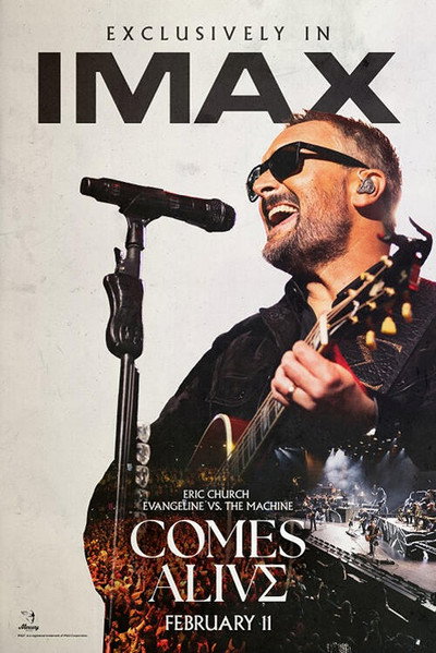Póster de Eric Church: Evangeline vs. The Machine Comes Alive