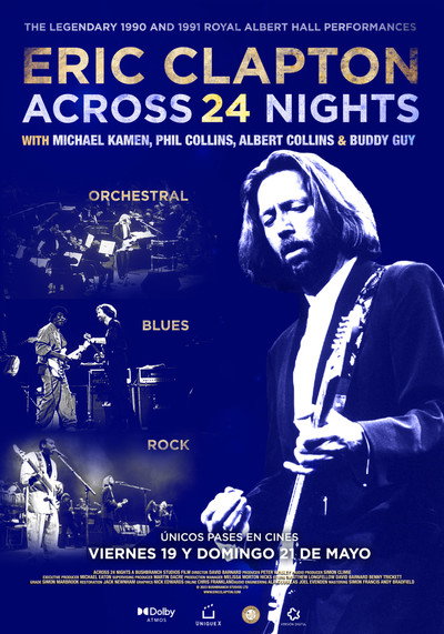 Póster de Eric Clapton: Across 24 Nights