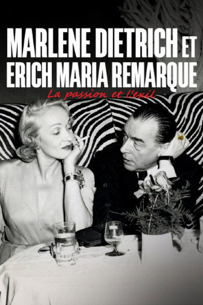 Póster de Erich Maria Remarque und Marlene Dietrich - Flucht in die Liebe