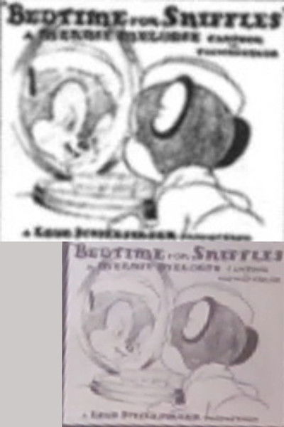 Póster de Es la hora de acostarse, Sniffles