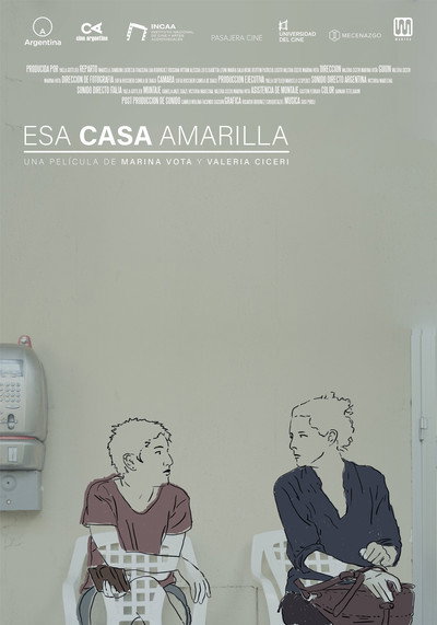Póster de Esa casa amarilla