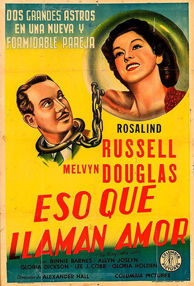 Póster de Esa cosa llamada amor