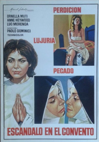 Póster de Escándalo en el convento