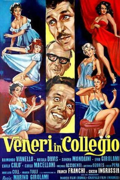 Póster de Escándalo en el internado