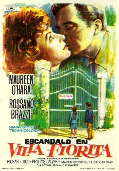 Póster de Escándalo en Villa Fiorita
