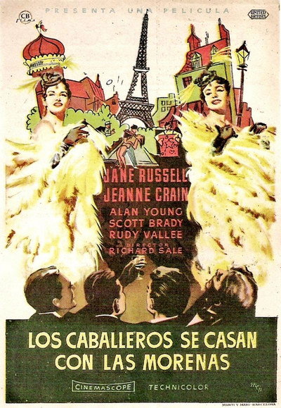 Póster de Escándalos en París