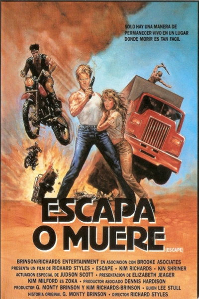 Póster de Escapa o muere