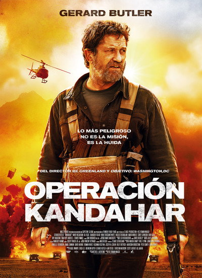 Póster de Escape bajo fuego