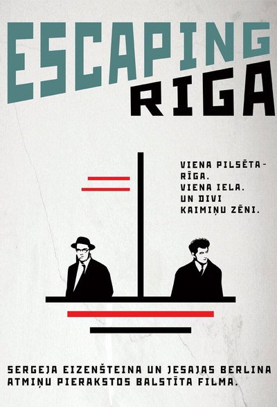 Póster de Escaping Riga