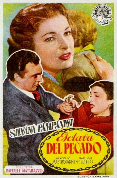 Póster de Esclava del pecado