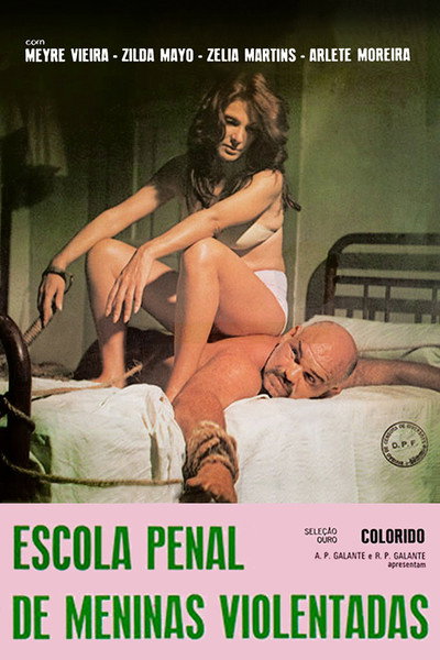 Póster de Escola Penal de Meninas Violentadas