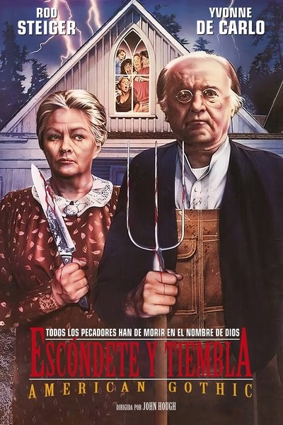 Póster de Escóndete y tiembla