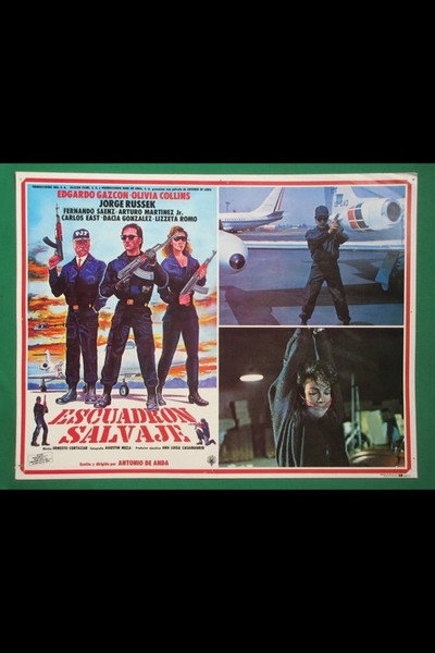 Póster de Escuadrón salvaje