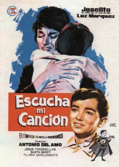 Póster de Escucha mi canción