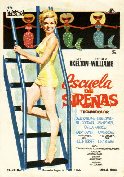 Póster de Escuela de sirenas