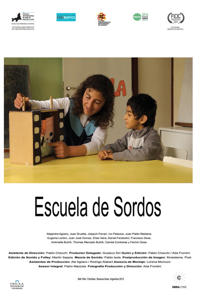 Póster de Escuela de sordos