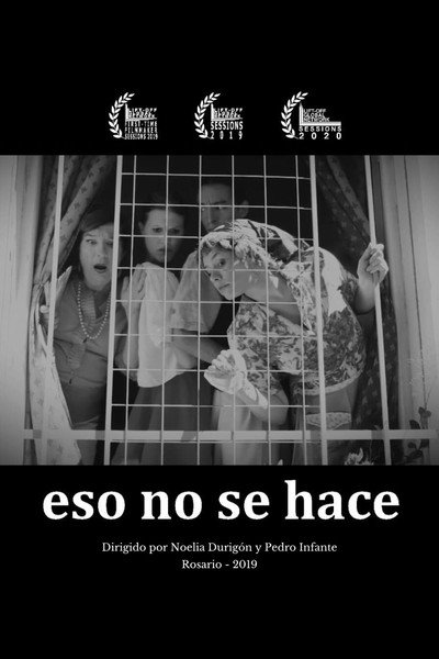 Póster de Eso no se hace