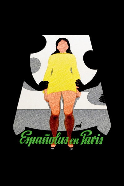 Póster de Españolas en París
