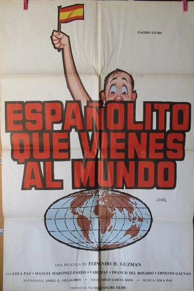 Póster de Españolito que vienes al mundo