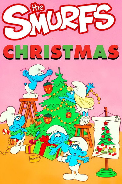 Póster de Especial de Navidad de Los Pitufos