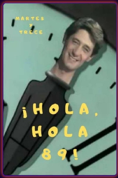 Póster de Especial Nochevieja 1988: ¡Hola, hola 89!