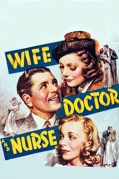 Póster de Esposa, doctor y enfermera