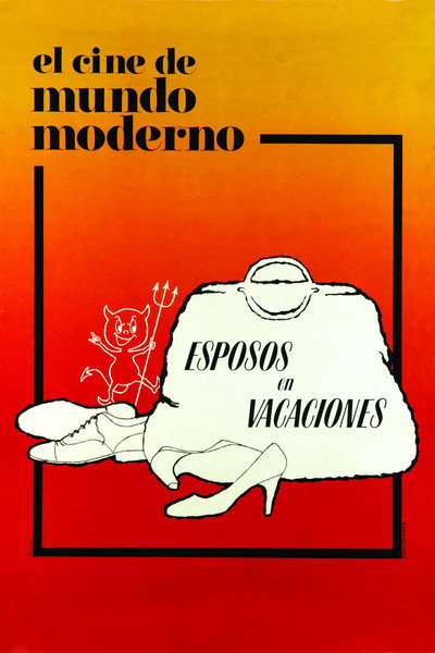 Póster de Esposos en vacaciones