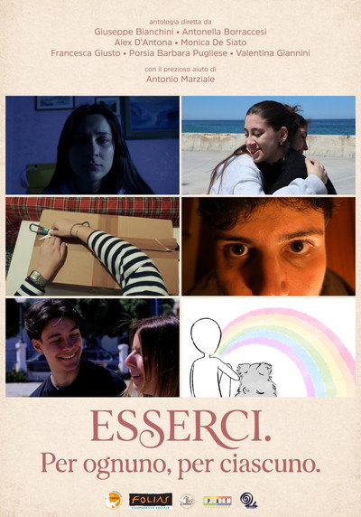 Póster de Esserci. Per ognuno, per ciascuno.