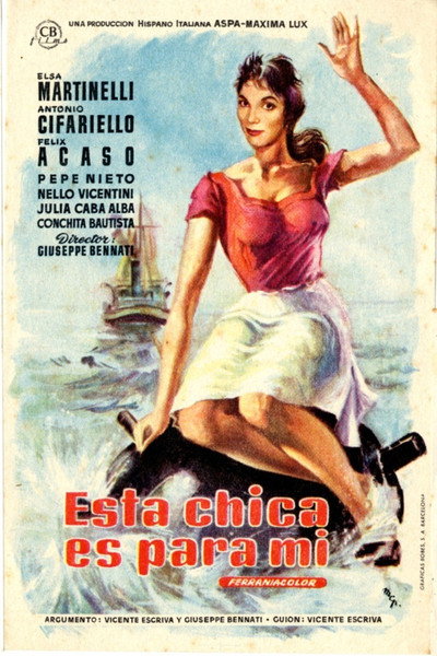 Póster de Esta chica es para mí