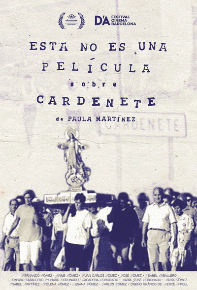 Póster de Esta no es una película sobre Cardenete