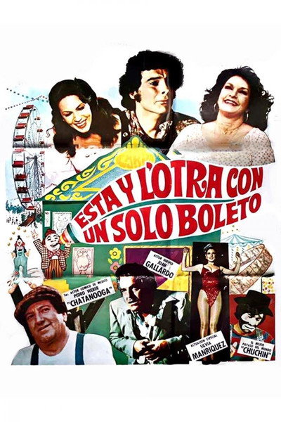 Póster de Esta y l'otra con un solo boleto