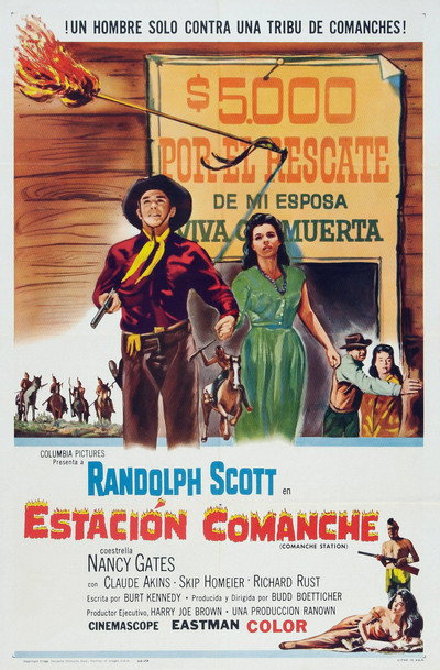 Póster de Estación comanche