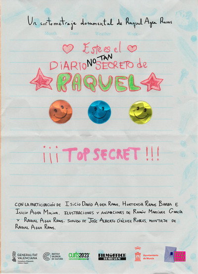 Póster de Este es el diario no tan secreto de Raquel