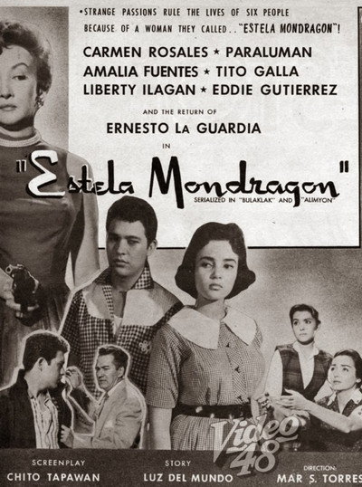 Póster de Estela Mondragon