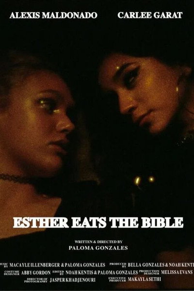 Póster de Esther Eats the Bible