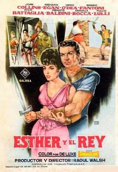Póster de Esther y el rey